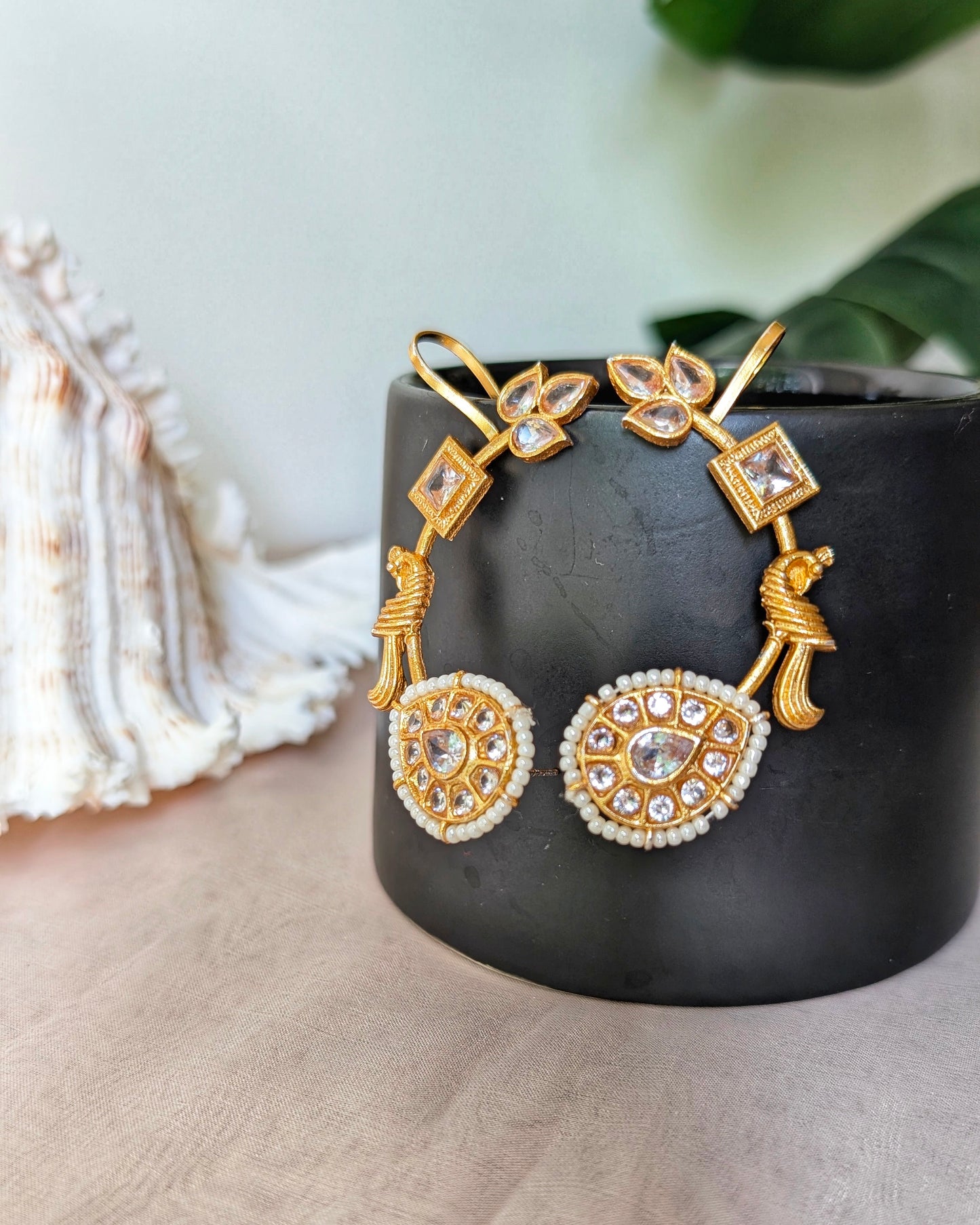 Tia Premium Earcuff Earrings - Gold