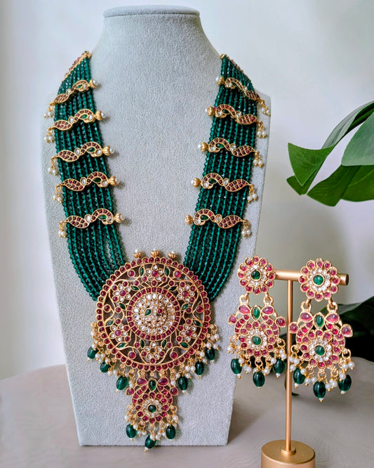 Premium Kemp Bird Design Long Haram Set