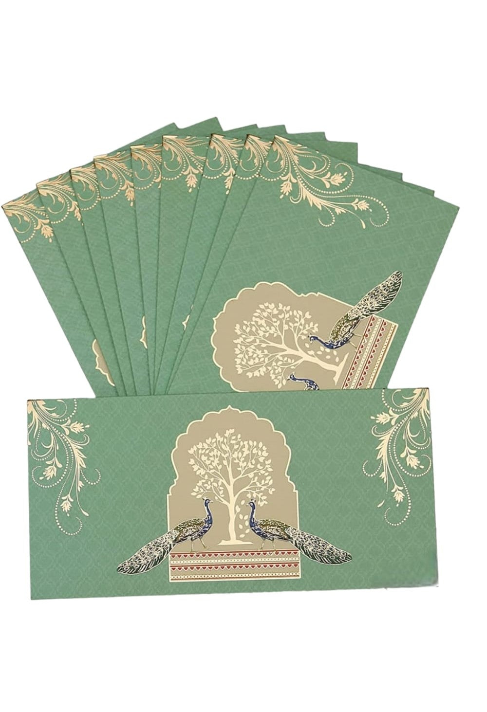 Shagun Envelopes - Peacock