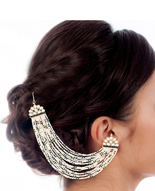 Simran Earrings - Green