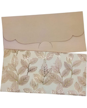 Load image into Gallery viewer, Shagun Envelopes - Golden Leaf
