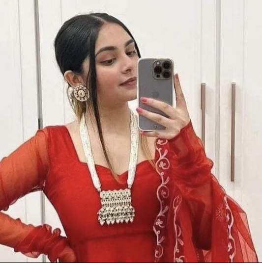 Niharika Necklace - Green